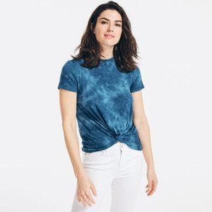 NWT Nautica Tie-Dye Twist-Front Top | Size: Medium